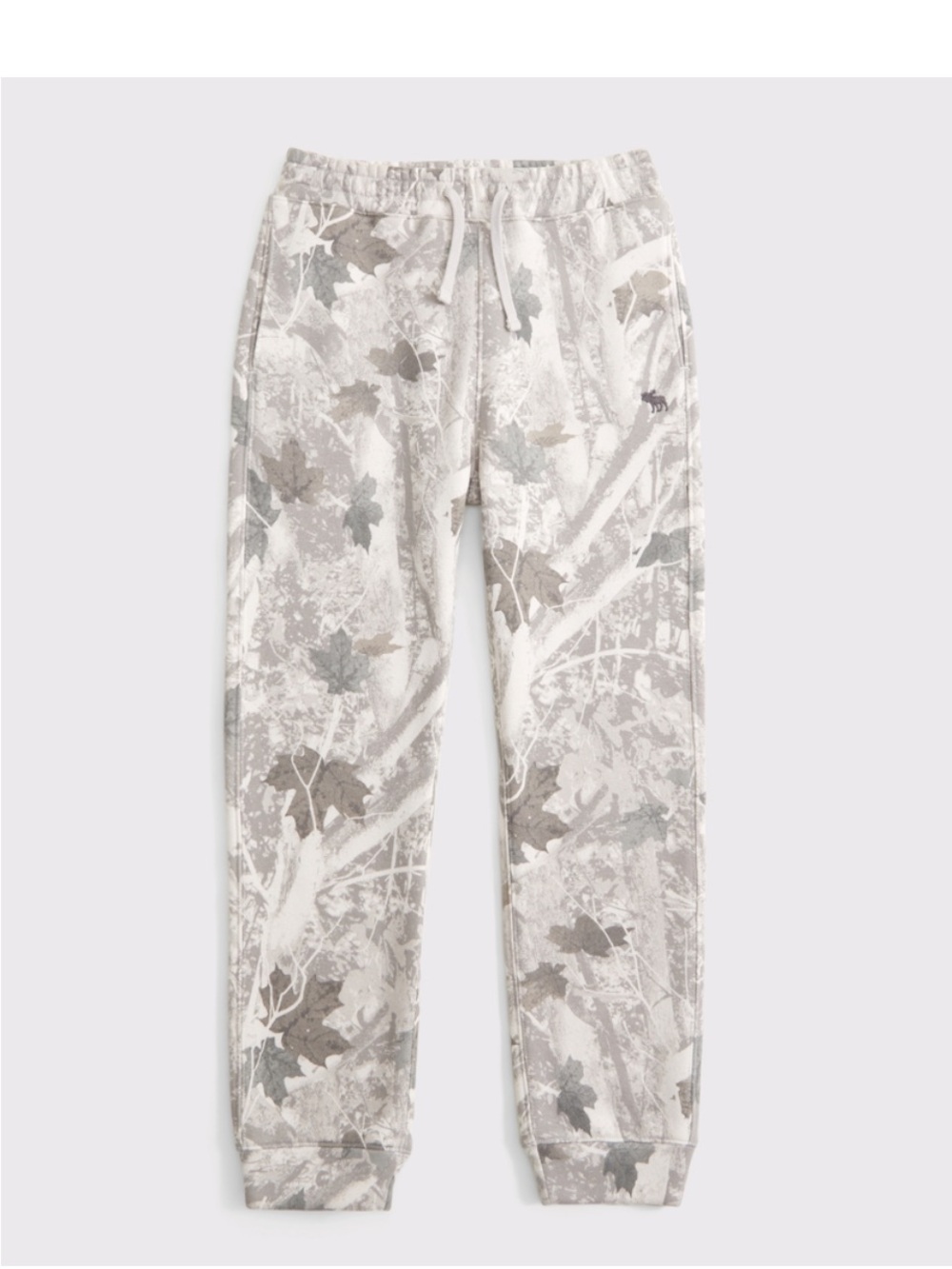 abercrombie kids essential icon joggers  Camo Leaf Print size 15/16 LONG